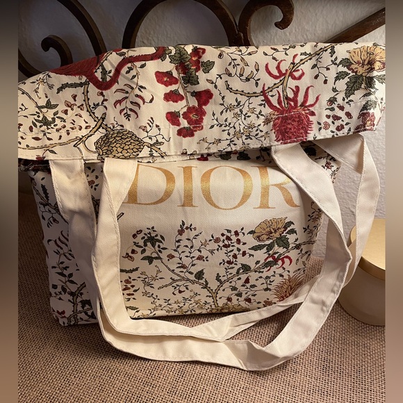 Dior canvas tote bag - Picture 2 of 16